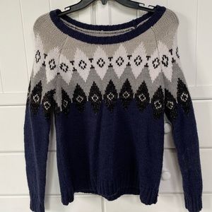 American eagle patterned sweater